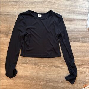 Sunday Best Black Long Sleeve Blouse